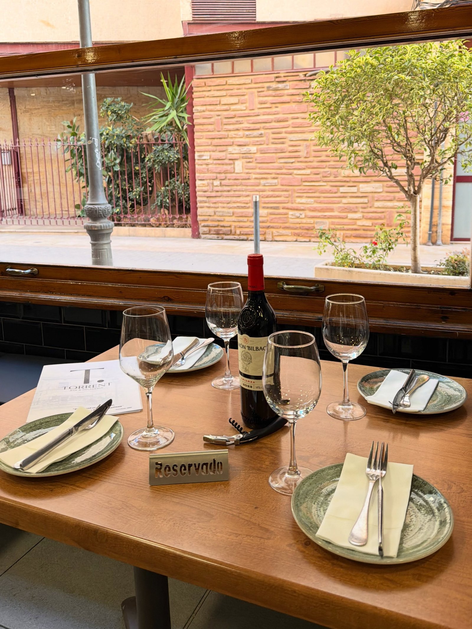 Mesa reservada
