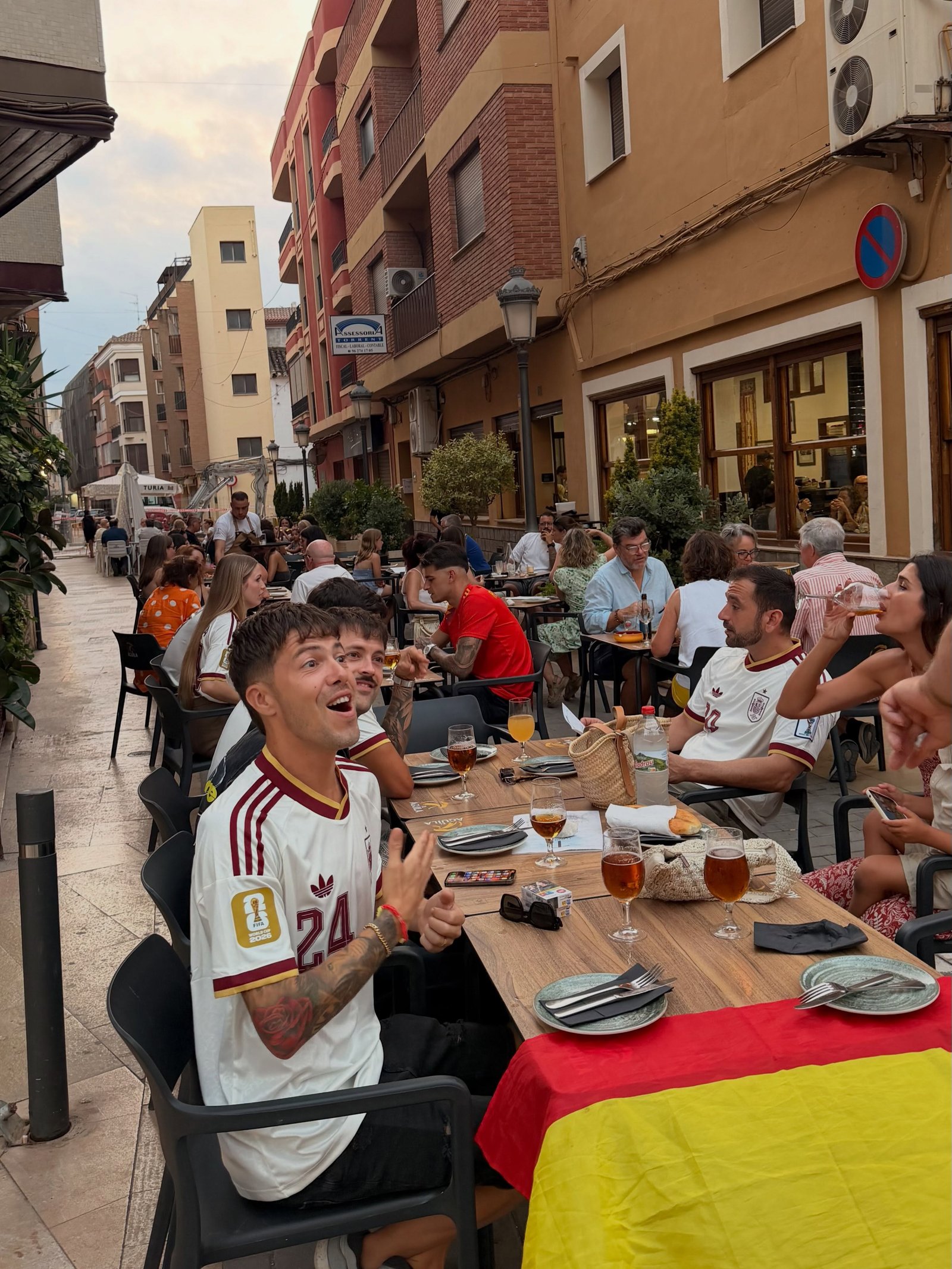 Terraza del bar Torrent